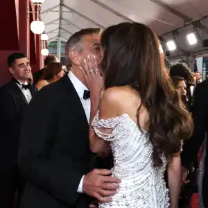 GettyImages-2219217837 george clooney and amal clooney tony awards pda