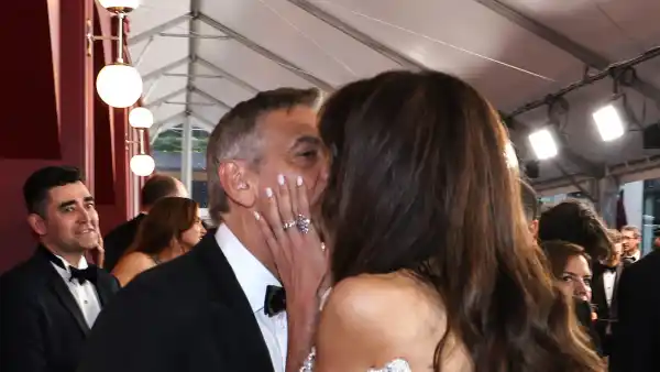 GettyImages-2219217837 george clooney and amal clooney tony awards pda