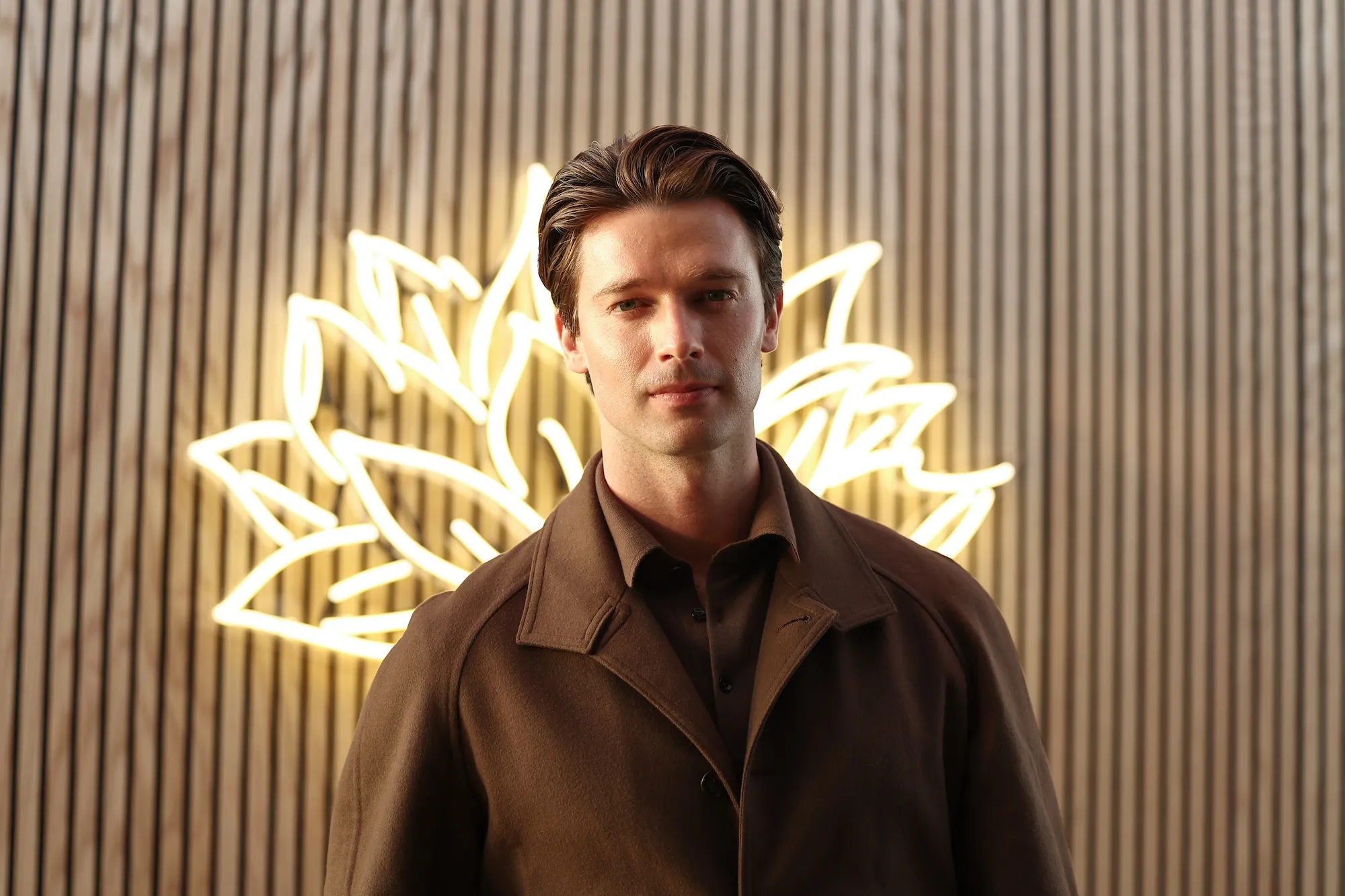 GettyImages-2219611333 Patrick Schwarzenegger's Big Film Role After White Lotus Fame