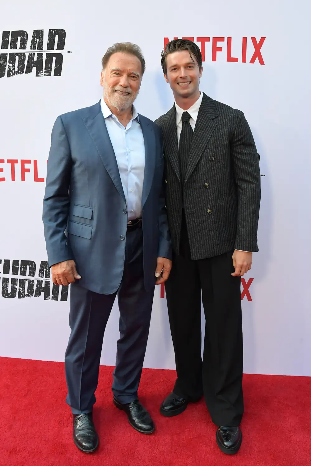 GettyImages-2219722859 arnold schwarzenegger says son patrick never asked about acting