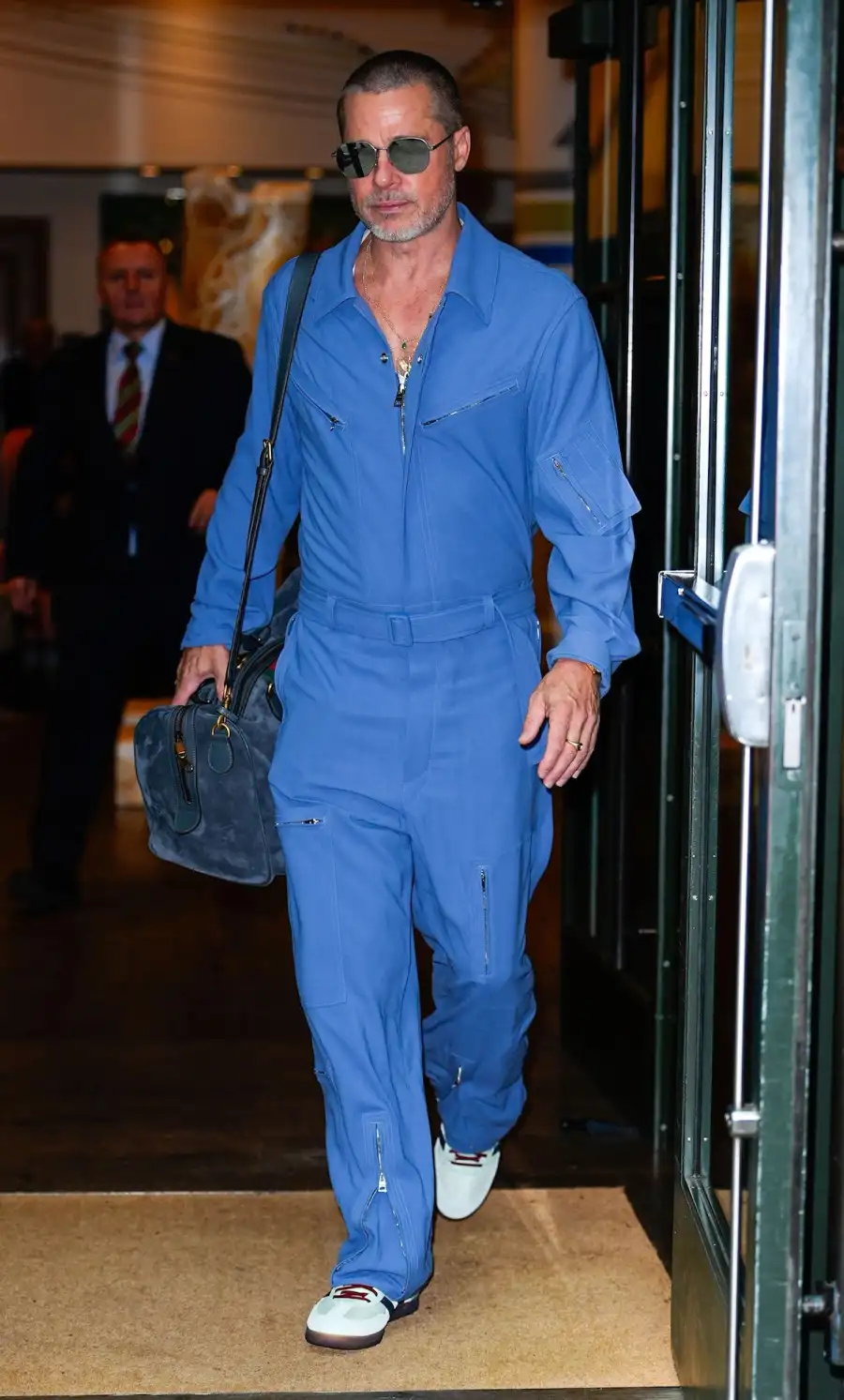 Celebs Who Have Nailed the Monochrome Trend: Kendall Jenner, Brad Pitt, More