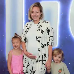 GettyImages 2220223744 Tom Parkers Widow Kelsey Parker Celebrates Daughter Aurelia After Losing Baby