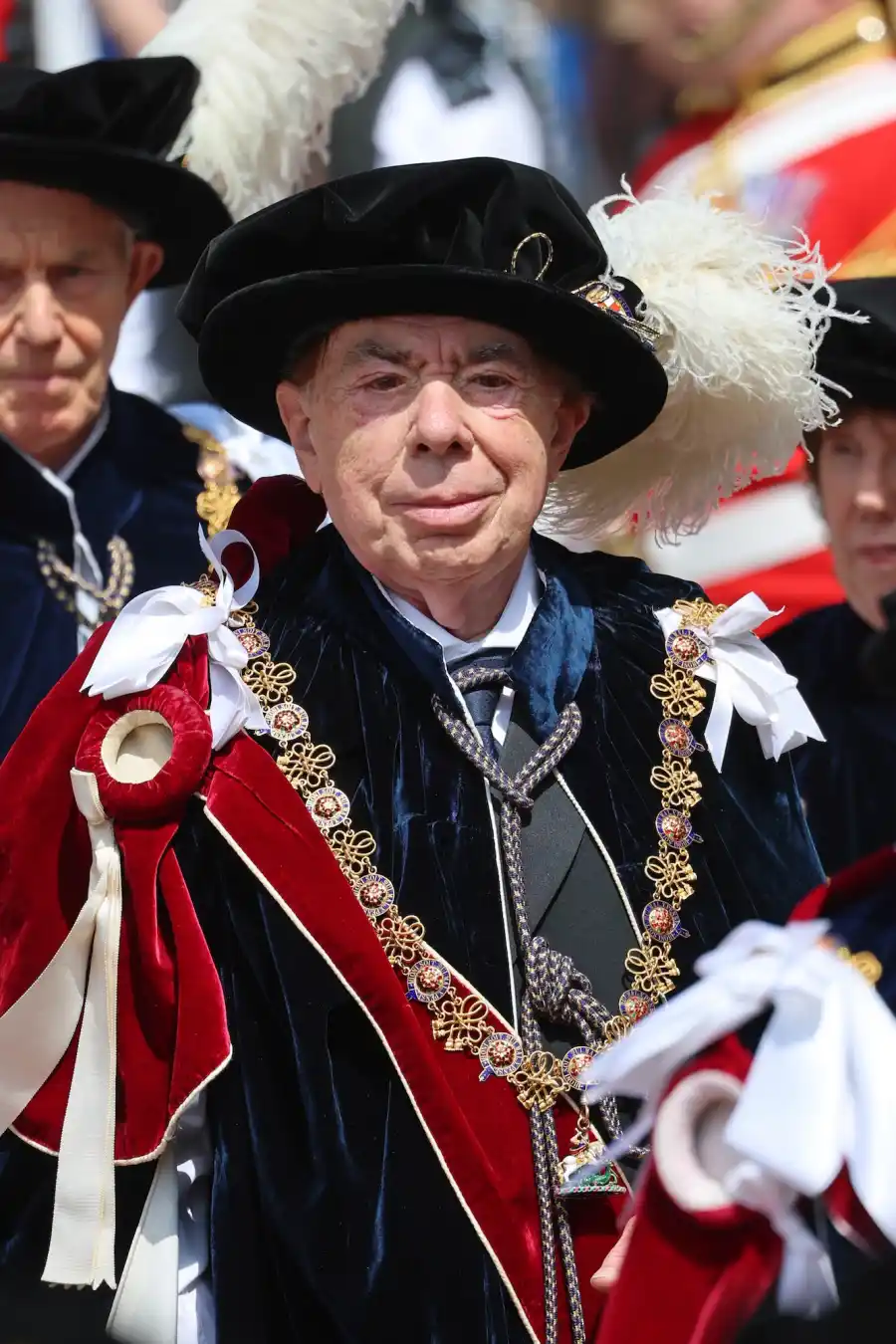 The Order Of The Garter Service At Windsor Castle