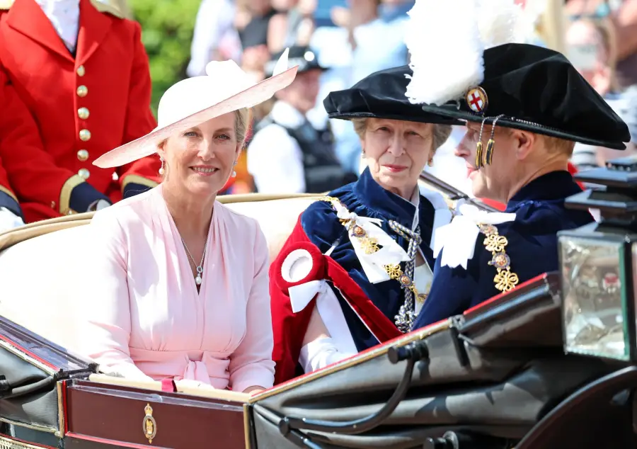 The Order Of The Garter Service At Windsor Castle
