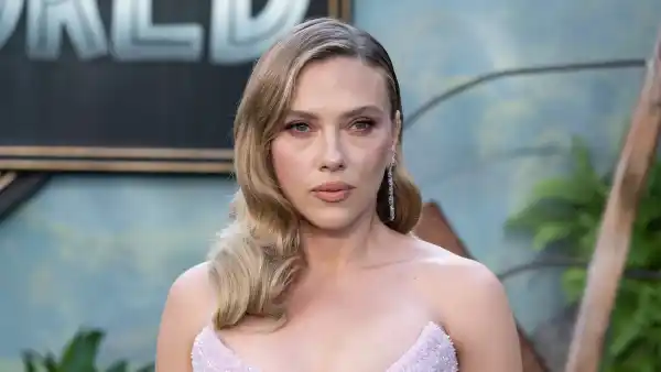GettyImages-2220642327 Scarlett Johansson Makes Rare Comment About Son Cosmo's Music Taste