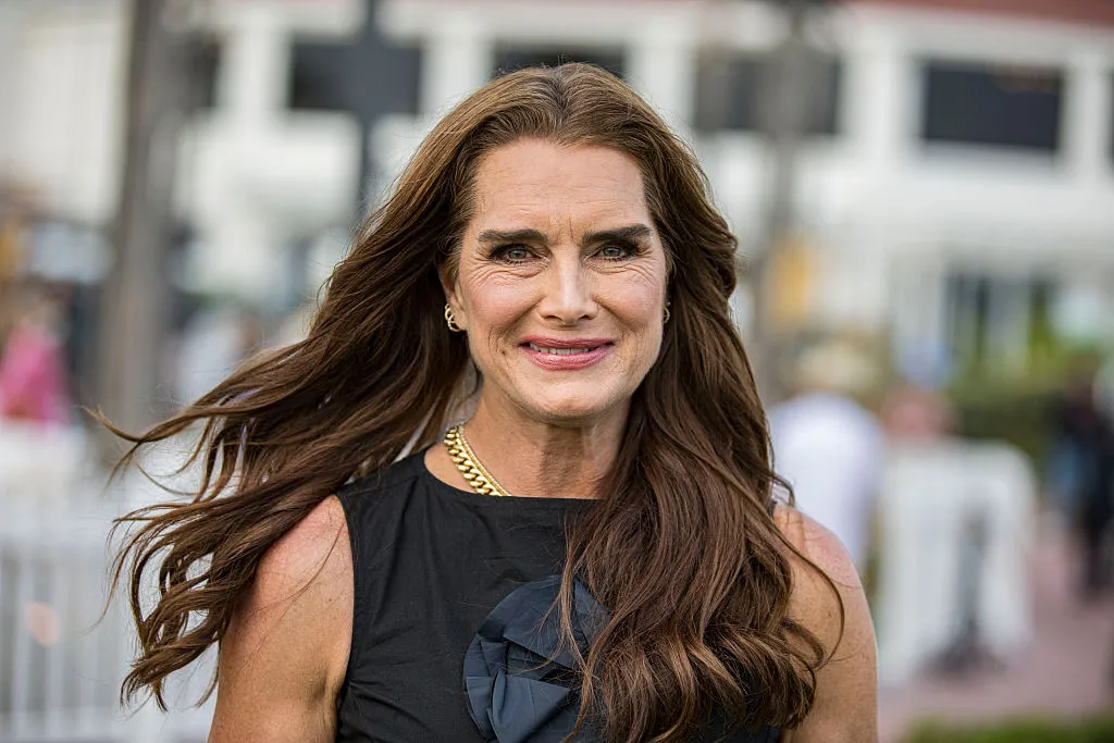 Brooke Shields poses during the Hotel Del Coronado Grand Opening Event on June 18, 2025 in Coronado, California.