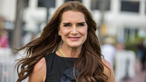 Brooke Shields poses during the Hotel Del Coronado Grand Opening Event on June 18, 2025 in Coronado, California.