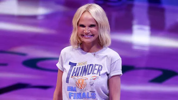 Feature GettyImages-2221562941 Kristin Chenoweth NBA Finals