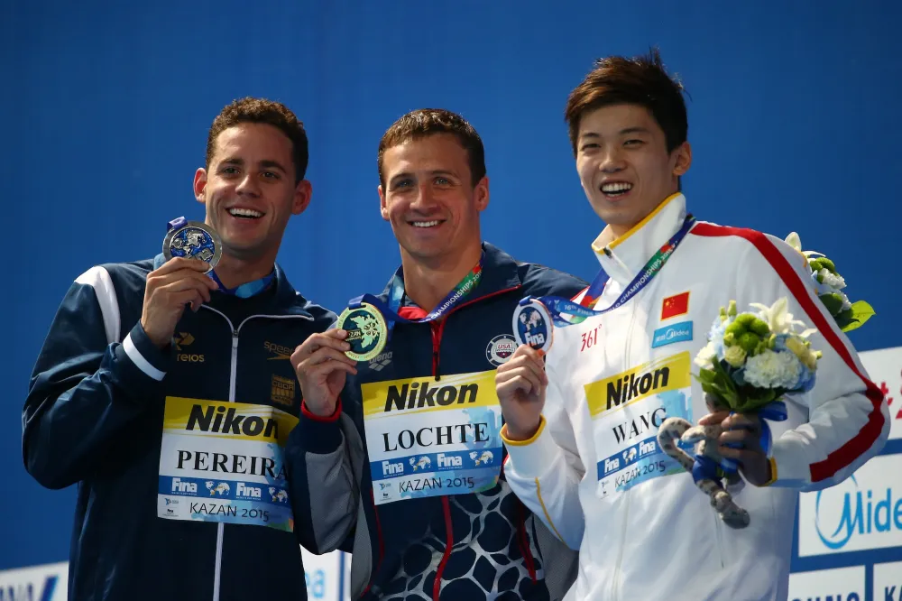 GettyImages-483144056 Ryan Lochte's Estranged Wife Demands Exclusive Use of Their Replica Luxury Handbag