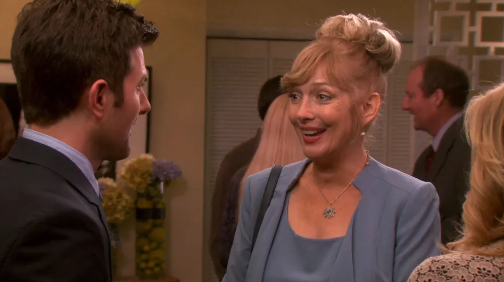 Glenne Headly Parks and Recreation Tragedies Through the Years Screengrabs Credit Peacock