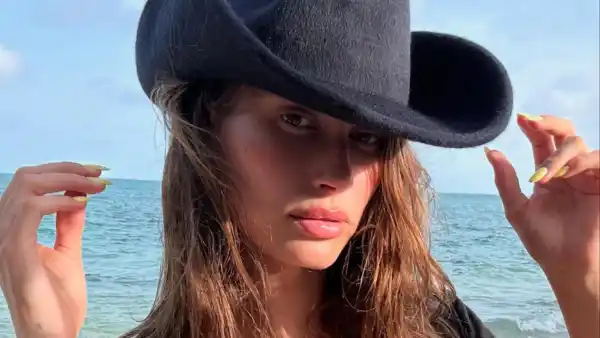 Hailey Bieber Flaunts Her Figure in an Itty-Bitty Black Bikini: ‘All Summer Long’