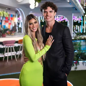 Isabelle Belle A Walker and Nicolas Vansteenberghe Love Island USA Season 7