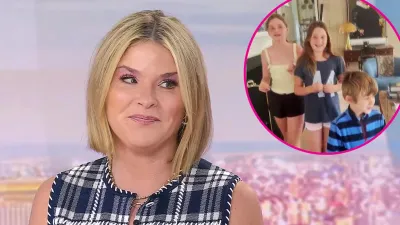 Jenna Bush Hager s Kids Give Their Brutally Honest Reaction to Her Bob Haircut in Hilarious Clip jenna bush hager kids
