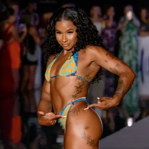 Jordan Chiles Shows Off Daring New Tattoo on Sports Illustrated Swimsuit’s Runway: See the Ink