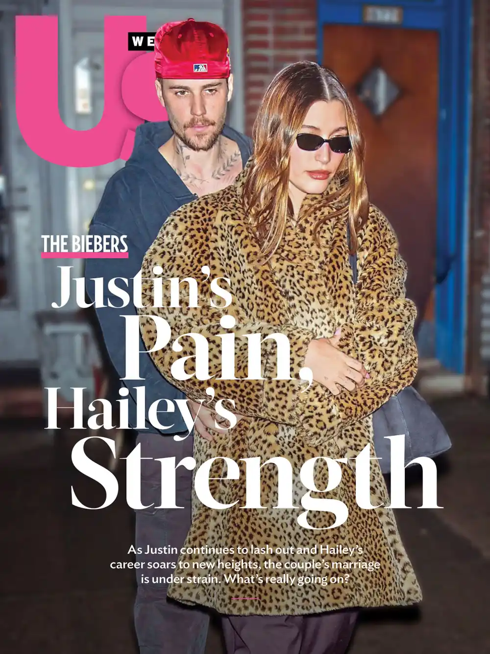 Justin Bieber and Hailey Bieber 2527 Luxury Handbag Shopping Cover No Chip