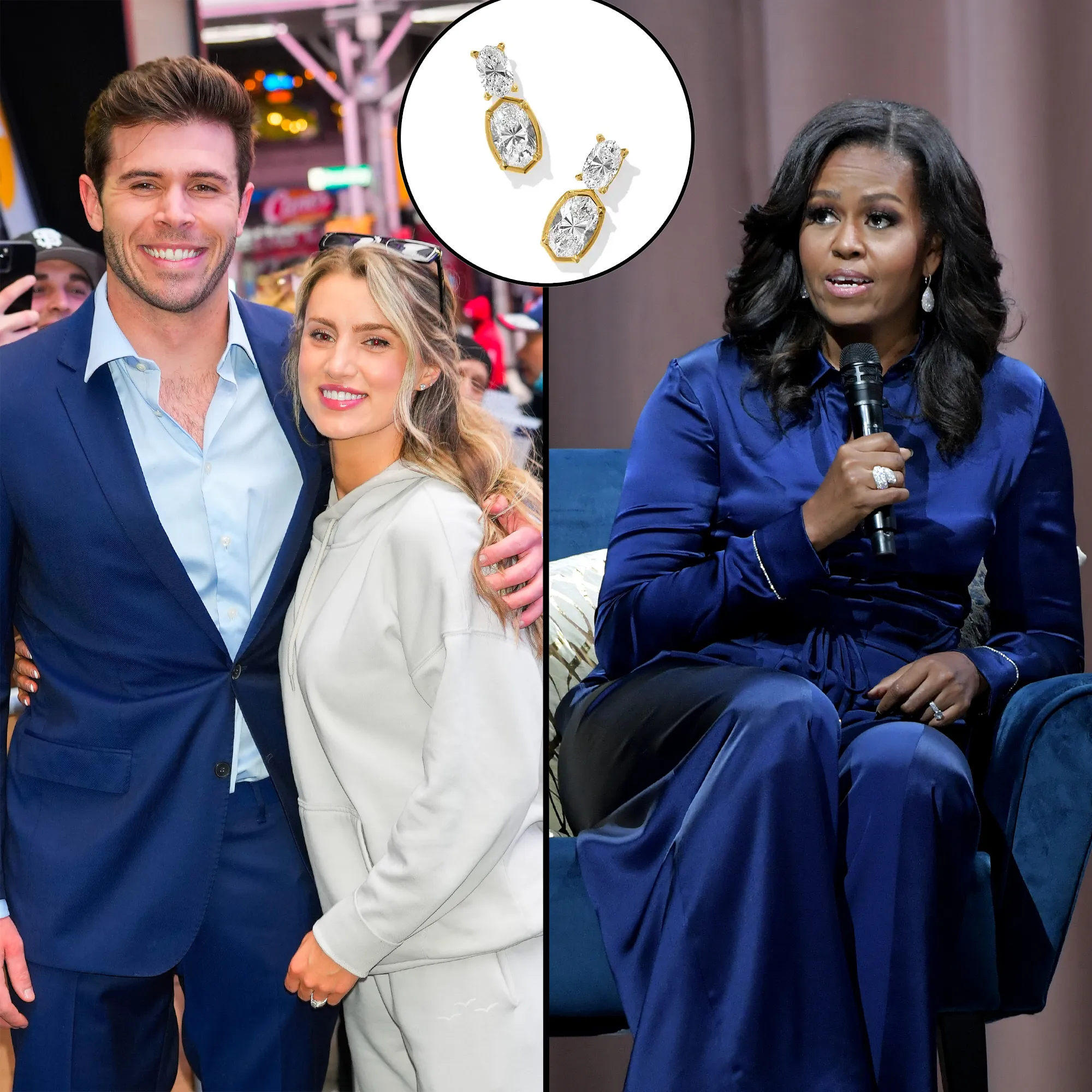 Kaity Biggar Wore the Same Earrings as Michele Obama in Her Wedding