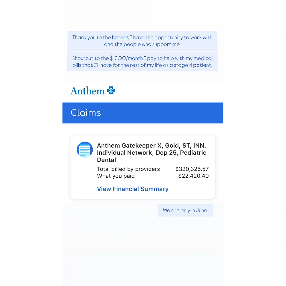 Katie Thurston Reveals How Much of Her Influencer Deals Pay for Cancer Treatment Bills INSTAGRAM 2