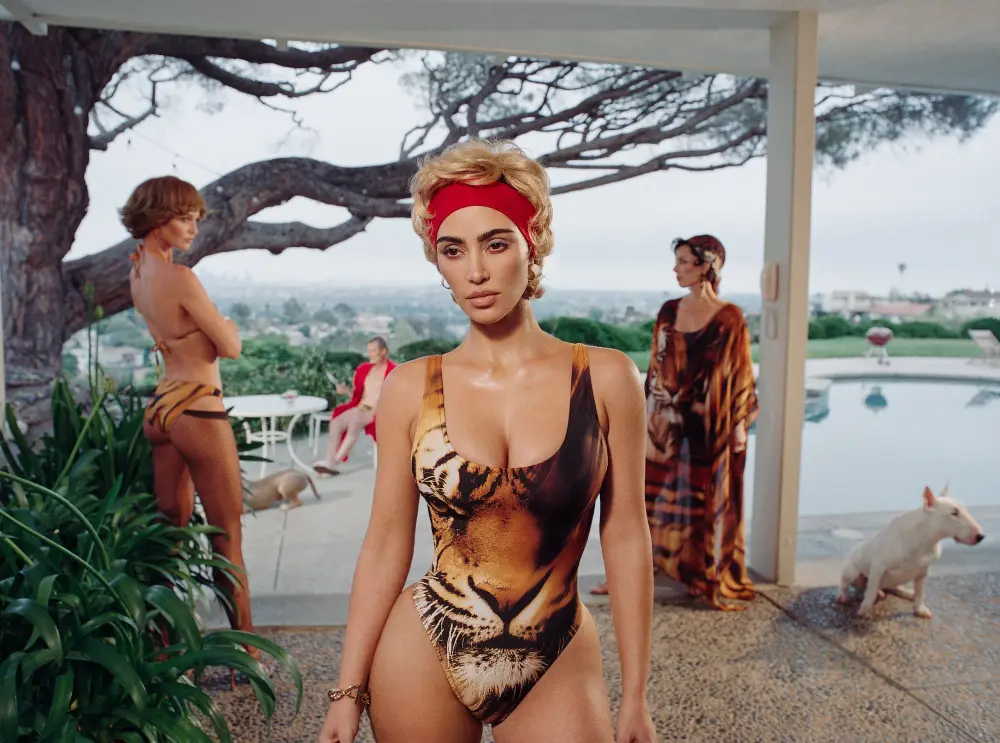 Kim Kardashian and Kris Jenner Team Up for Sexy Skims Swimwear Ad: &lsquo;Incredibly Exciting&rsquo;