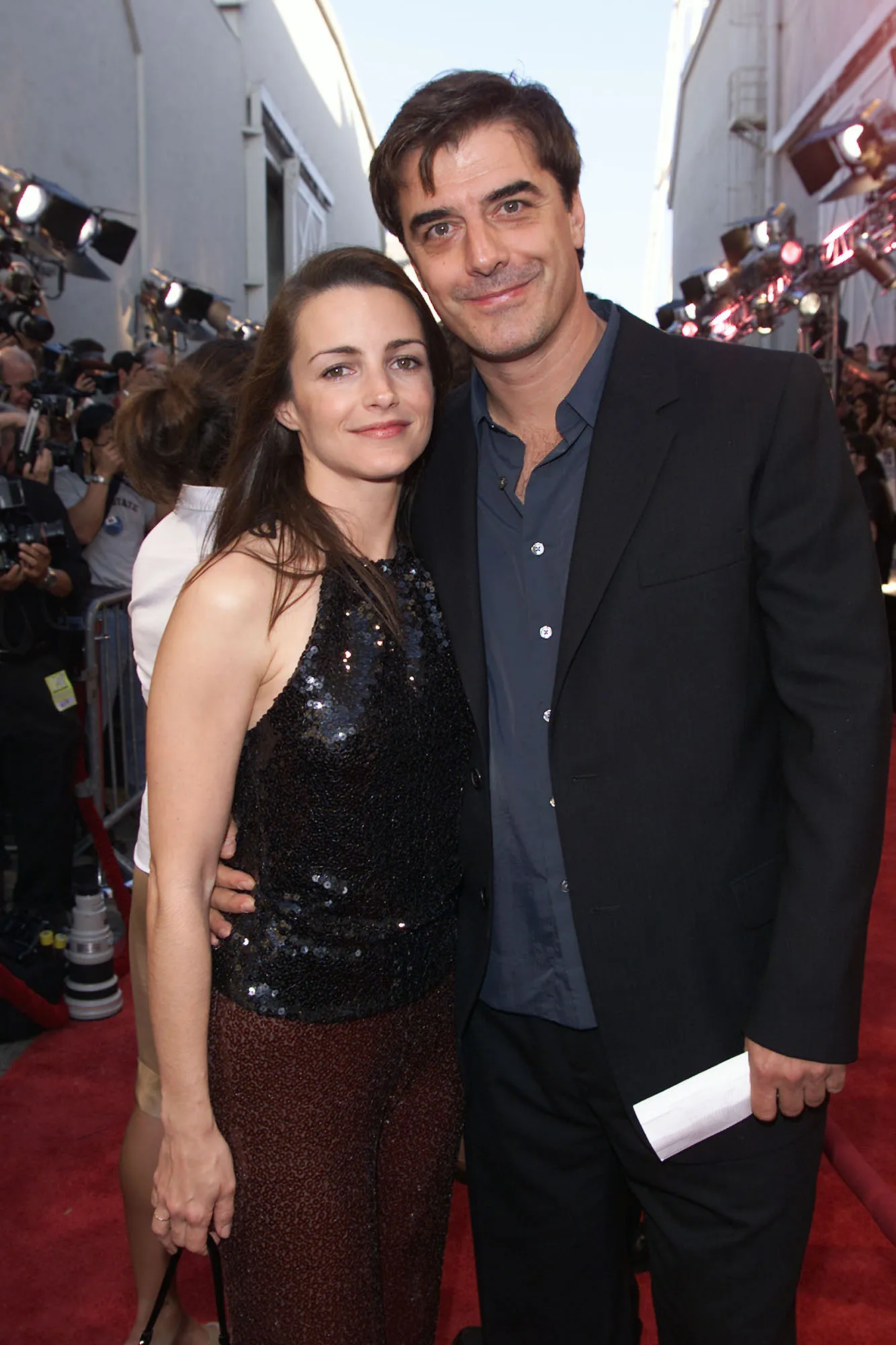 Kristin Davis Addresses Why She Licked Chris Noth Face on a Red Carpet