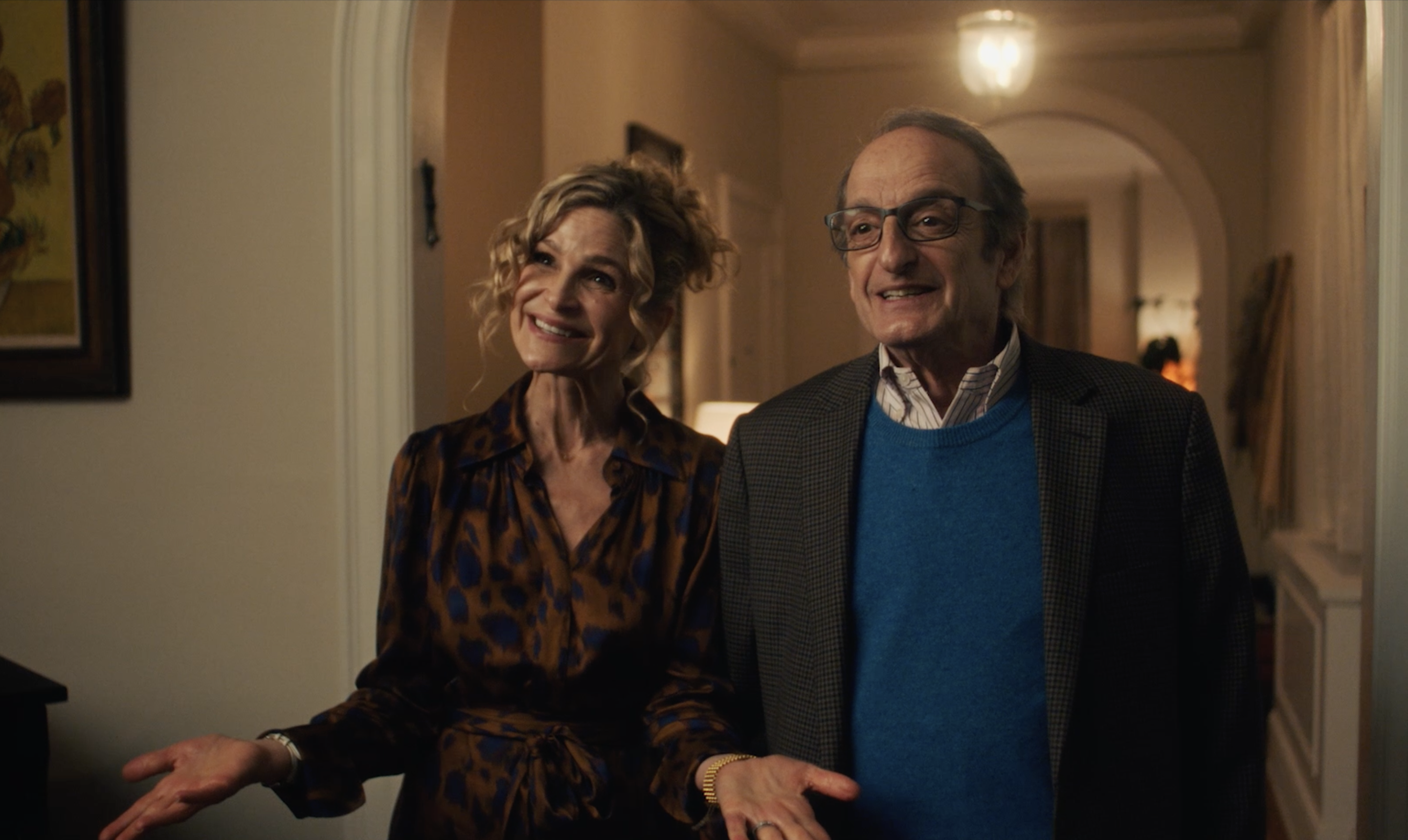 Kyra Sedgwick and David Paymer 'Bad Shabbos' Still