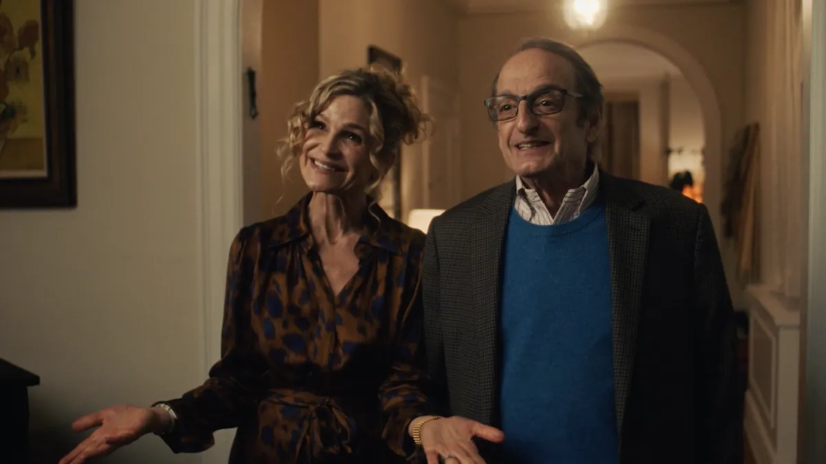 Kyra Sedgwick and David Paymer 'Bad Shabbos' Still