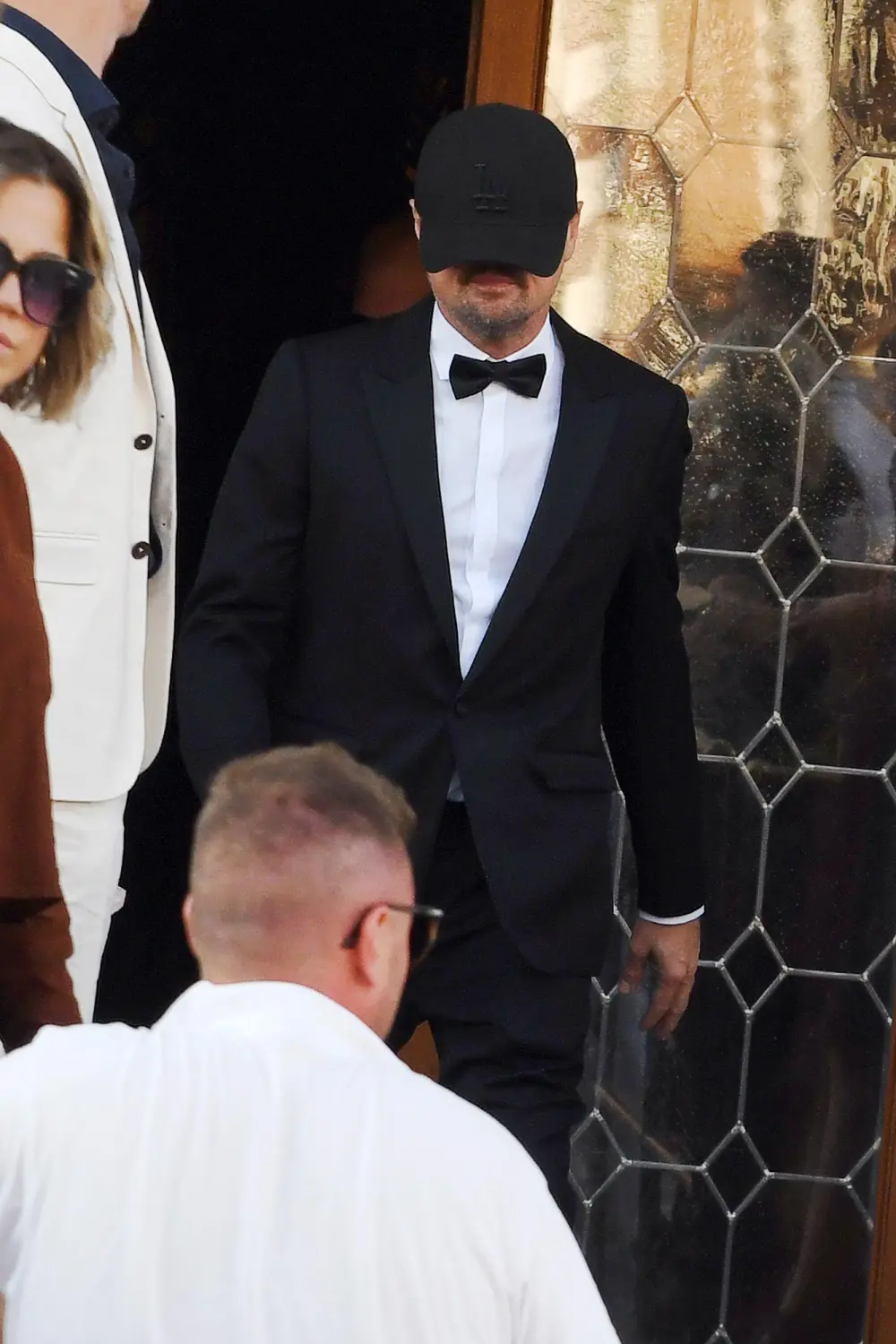 Leonardo Di Caprio sighting ahead of the Jeff Bezos and Lauren Sanchez 2222513083
