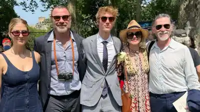 Liev Schreiber and Ex Naomi Watts Reunite at Son Sasha’s High School Reunion