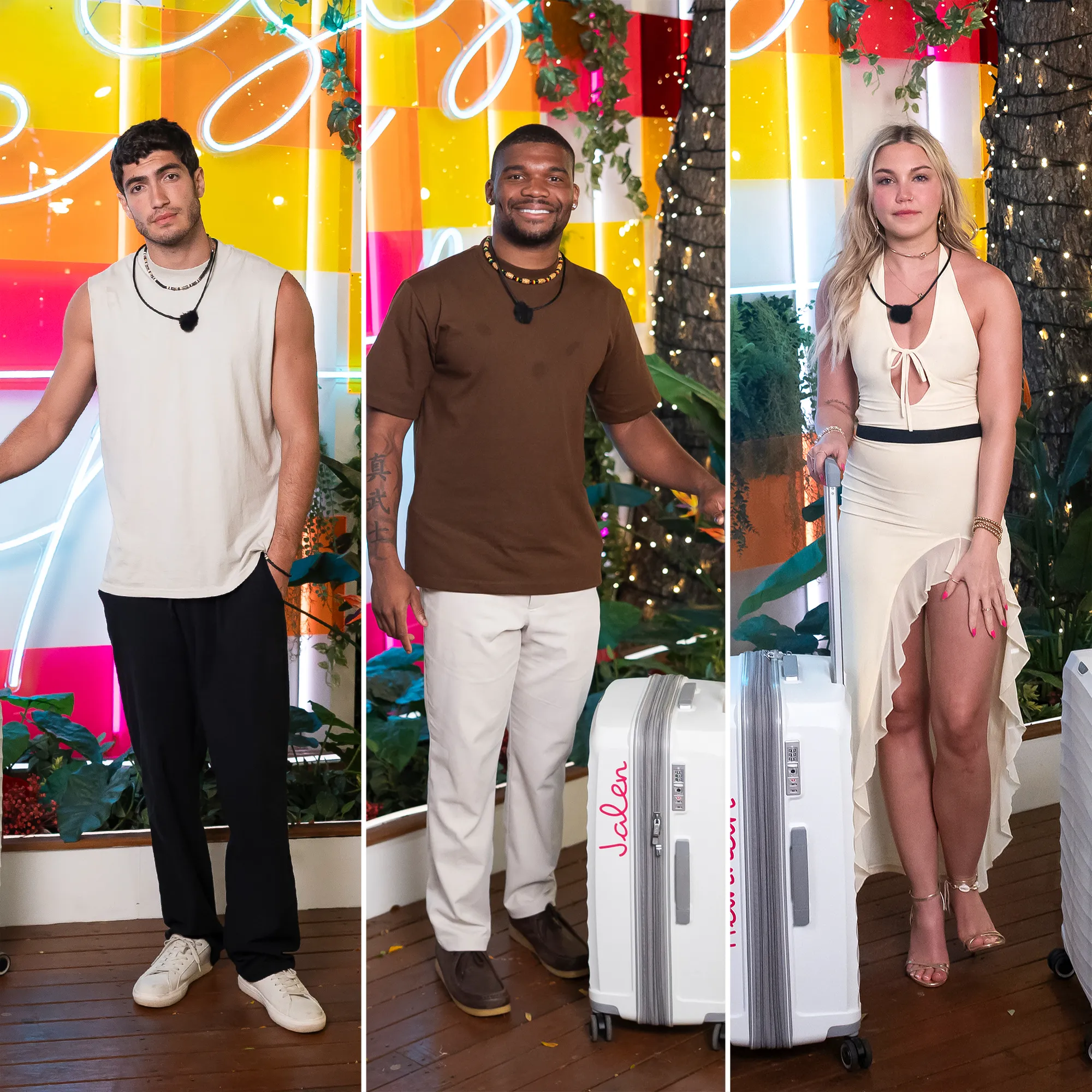 Look Back at Every Iconic Love Island USA Star Posing With Their Suitcase Amid Exit From Season 7