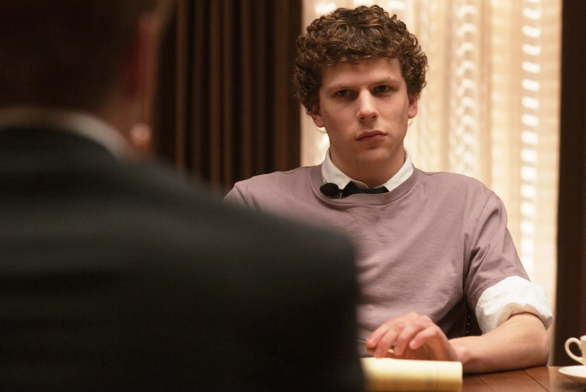 THE SOCIAL NETWORK, Jesse Eisenberg, 2010. ph: Merrick Morton/©Columbia Pictures/Courtesy Everett Co