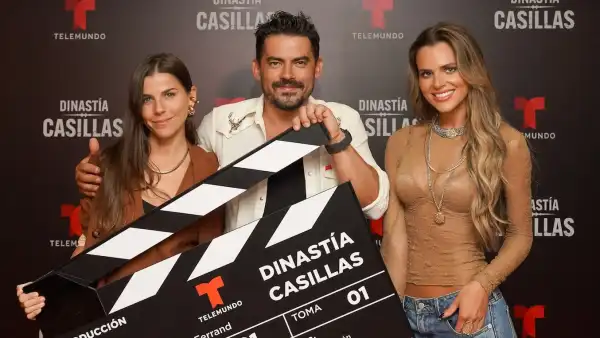 Maria Fernanda Yepes Ivan Arana Isabella Castillo_Dinastia Casillas Table Read_Telemundo