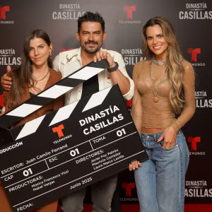 Maria Fernanda Yepes Ivan Arana Isabella Castillo_Dinastia Casillas Table Read_Telemundo