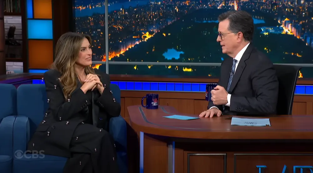 Mariska Hargitay Says Her Late Show Outfit Is a Homage to Her Late Mom