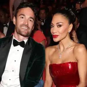 Nicole Scherzinger Shouts Out Thom Evans in Tonys Speech