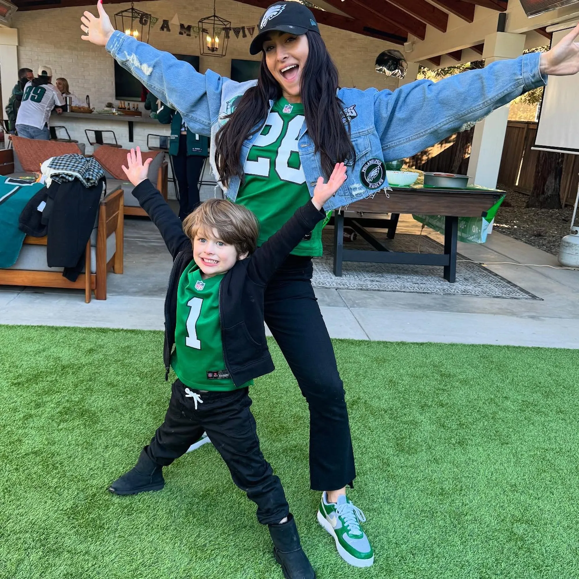 Nikki Bella Would Totally Support Son Matteo Getting into Pro Wrestling Pitches The Bella Boys