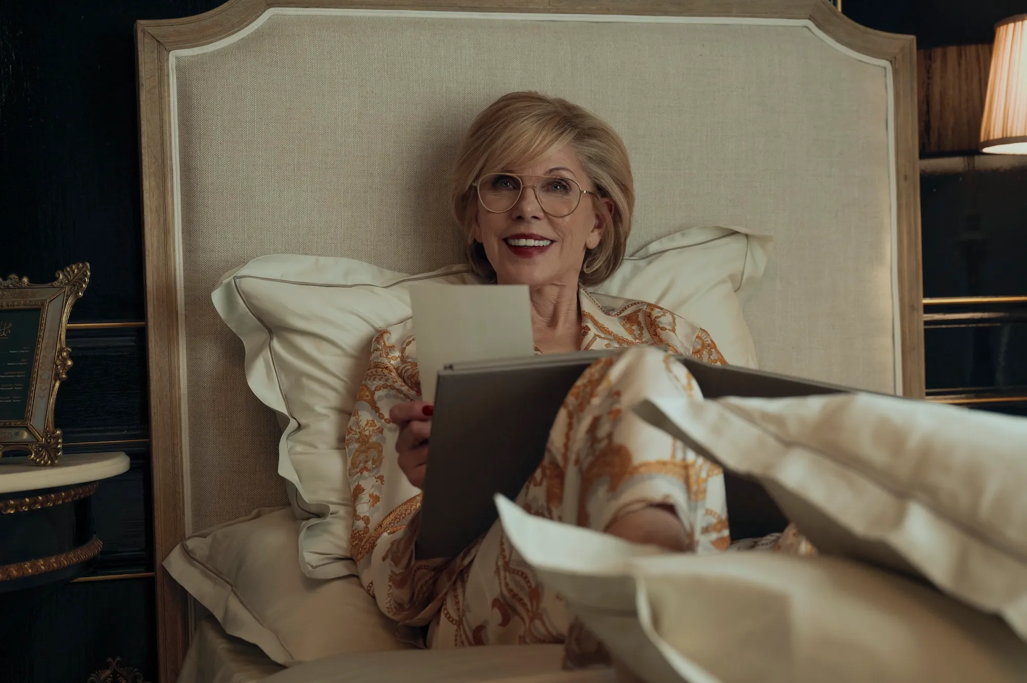 Nine Perfect Strangers Christine Baranski Illness Revealed and Someone Is Dead