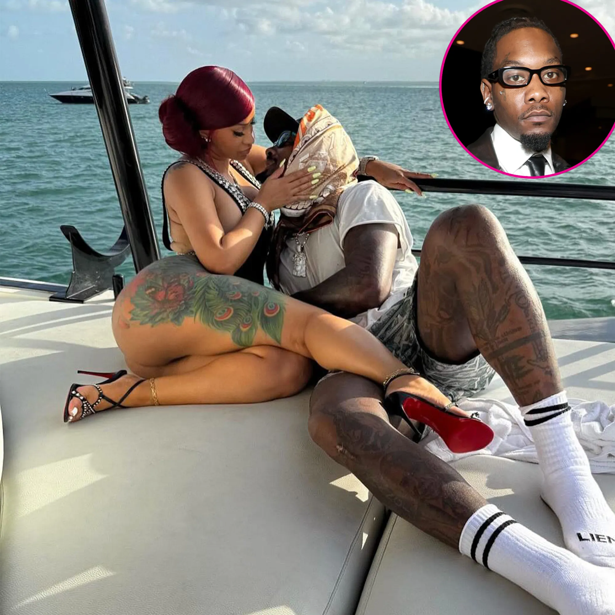 Offset Is Getting Messy on Social After Cardi B s Instagram Debut With Stefon Diggs
