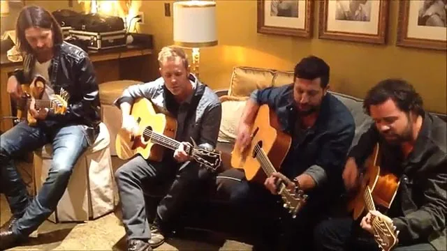 Old Dominion Lead Vocalist Matthew Ramsey Talks New Album Tour and Living the American Dream Pic of Old Dominion at the Grand Ole Opry in 2014