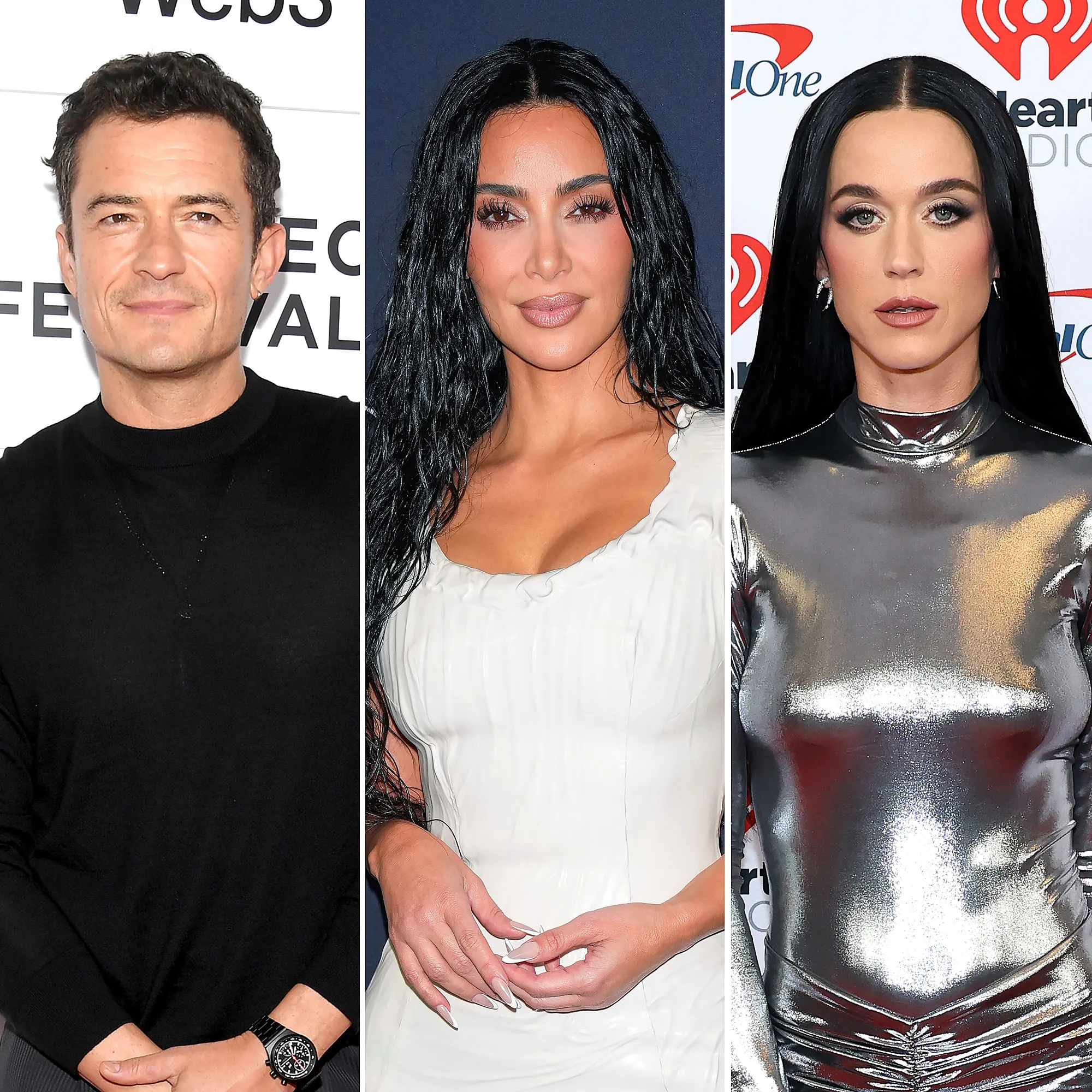 Orlando Bloom Has Friendly Chat With Kim Kardashian After Katy Perry Split