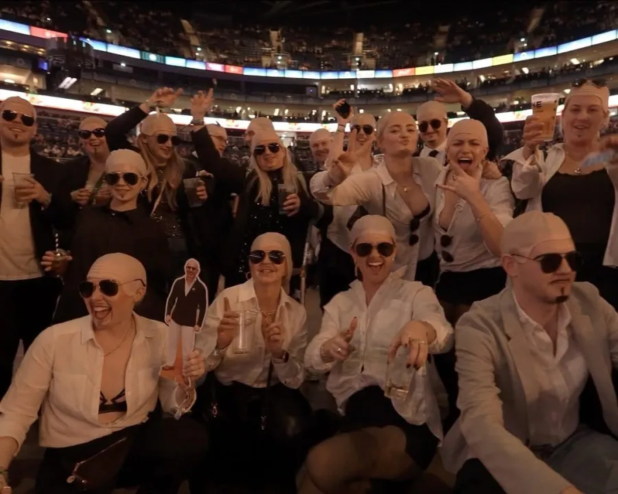 Fans en el concierto de Pitbull