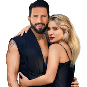Poncho de Nigris y Marcela Mistral de 'Secretos de Parejas'.