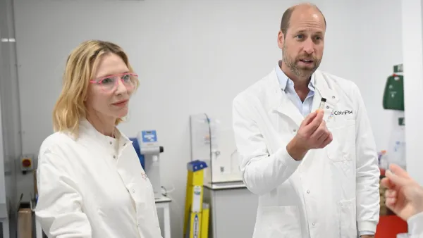 Prince William Cate Blanchett Sustainable Fashion