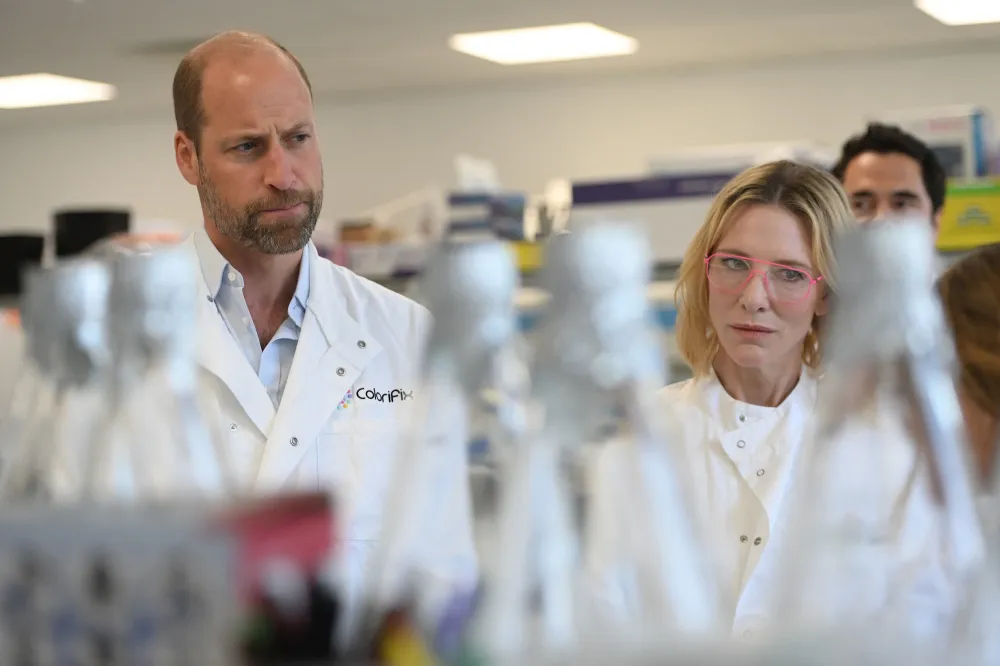 Prince William Cate Blanchett Sustainable Fashion Lab