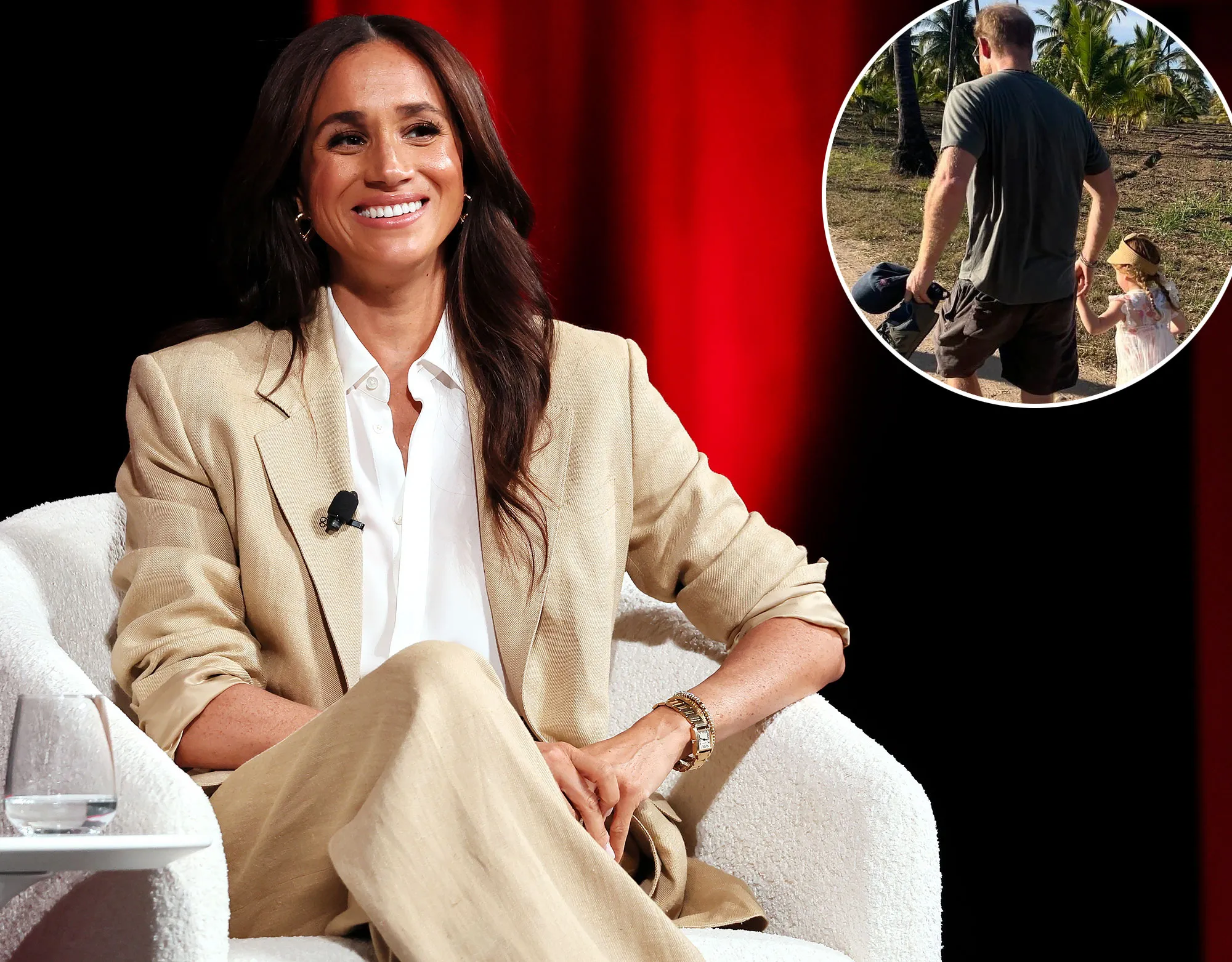 Promo Meghan Markle Shares Never Before Seen Photos of Prince Harry and Lilibet