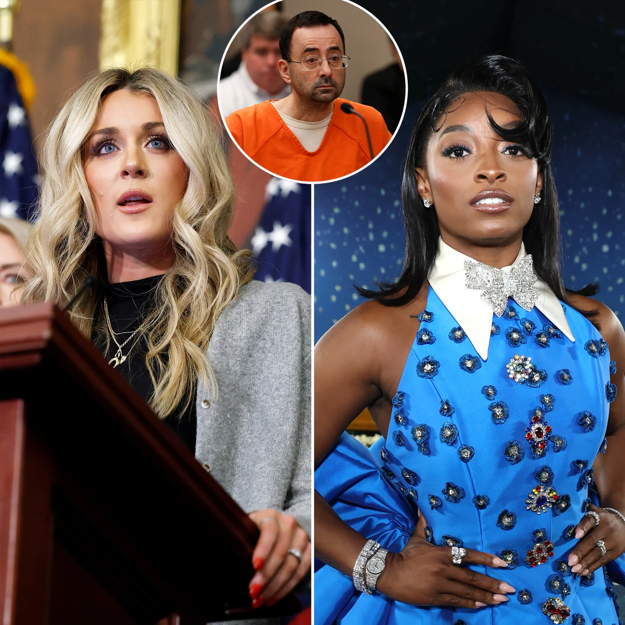 Riley Gaines Defends Referencing Larry Nassar in Simone Biles Debate Stand By What I Said