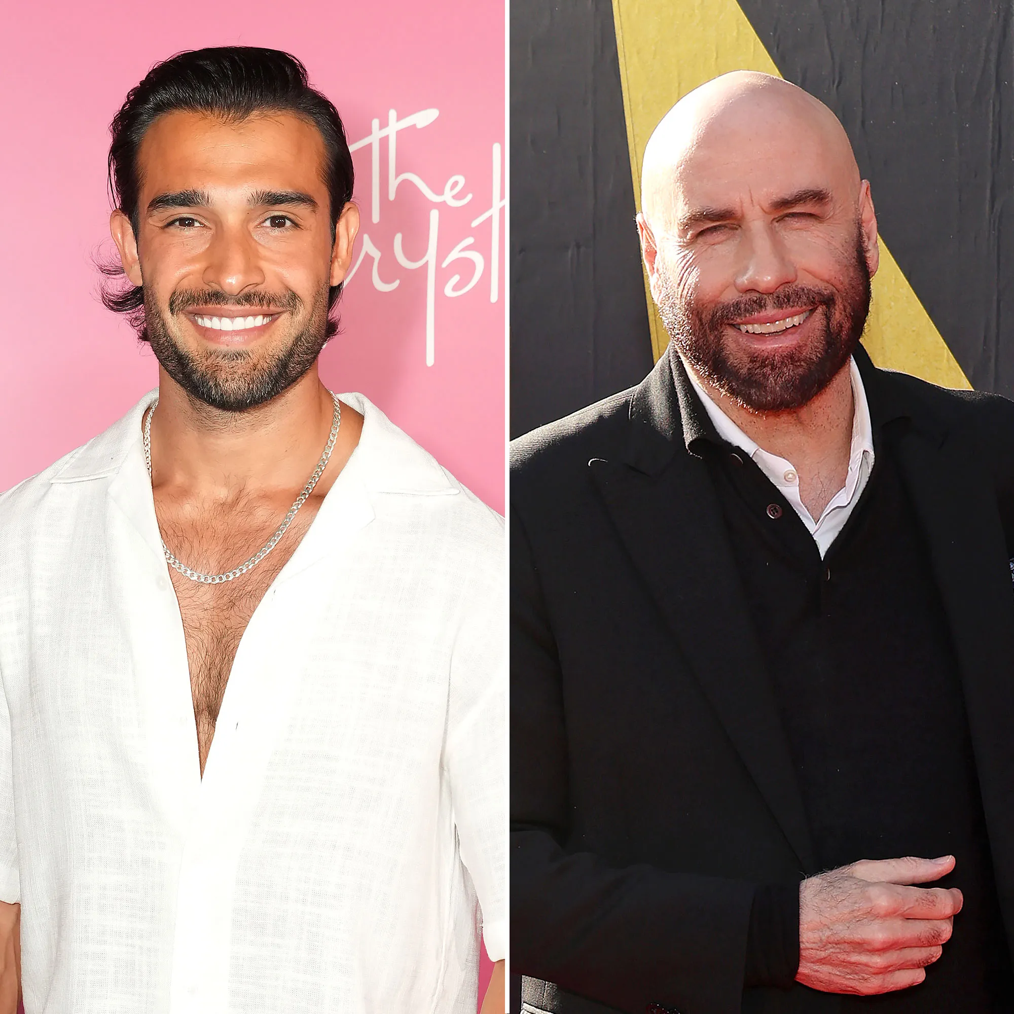 Sam Asghari Shares How John Travola Inspired Him on Movie Set