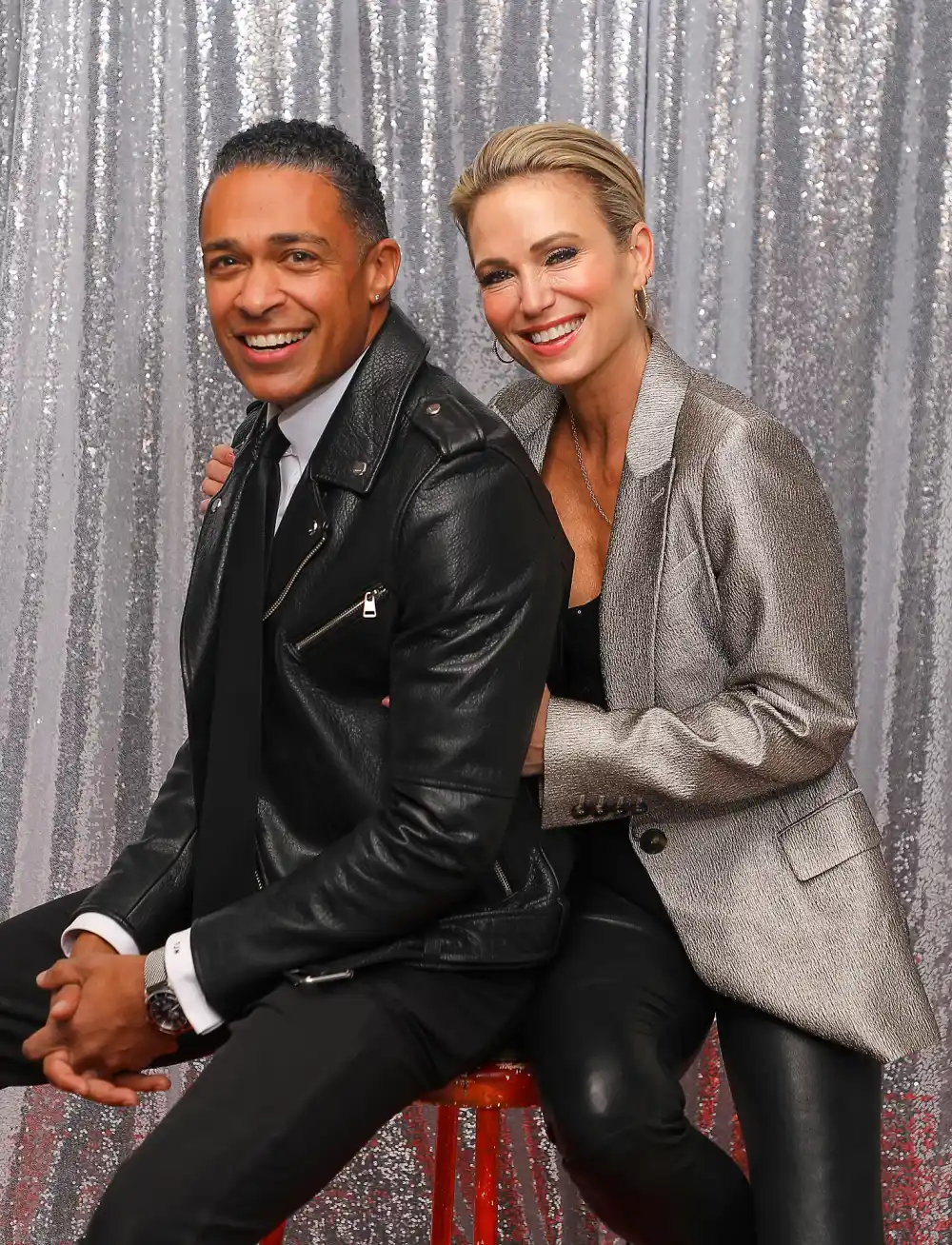 T J Holmes and Amy Robach Engagement Is Coming GettyImages 1847654749
