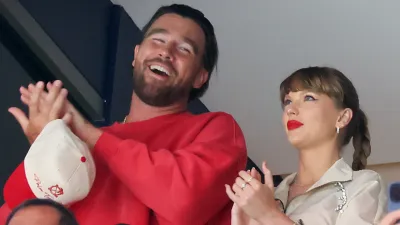 Taylor Swift and Travis Kelce Pack on the PDA with a Touching Kiss