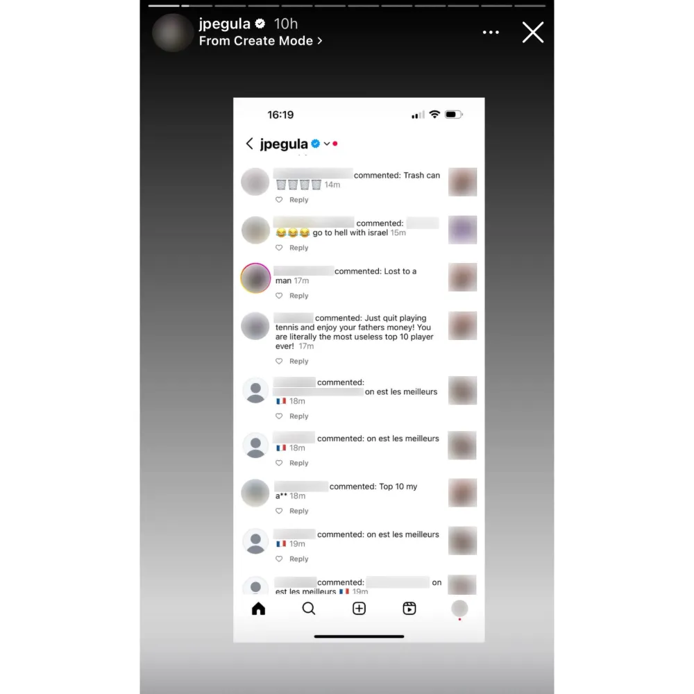 Tennis Star Jessica Pegula Posts Thread of Disturbing Messages She Received After French Open Loss