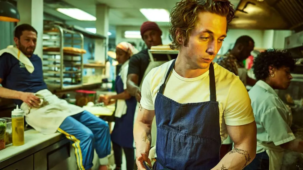 The cast of The Bear