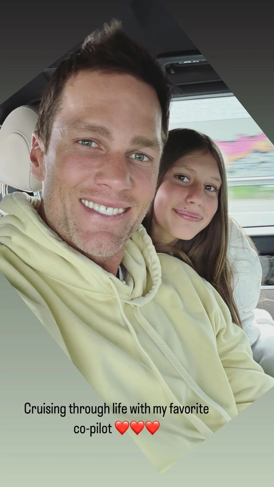 Tom Brady Shows Off Resemblance With Daughter Vivian in Sweet New Selfie: 'My Favorite Co-Pilot'